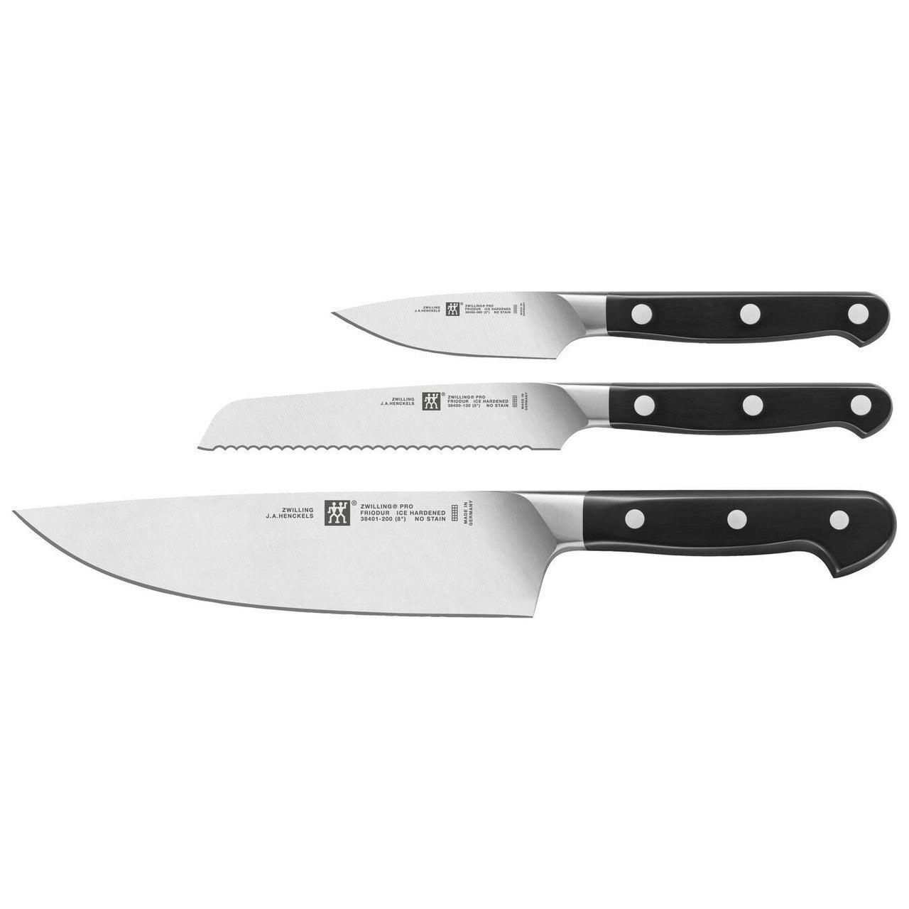 ZWILLING Pro 3 Piece Starter Set – The Cook's Warehouse