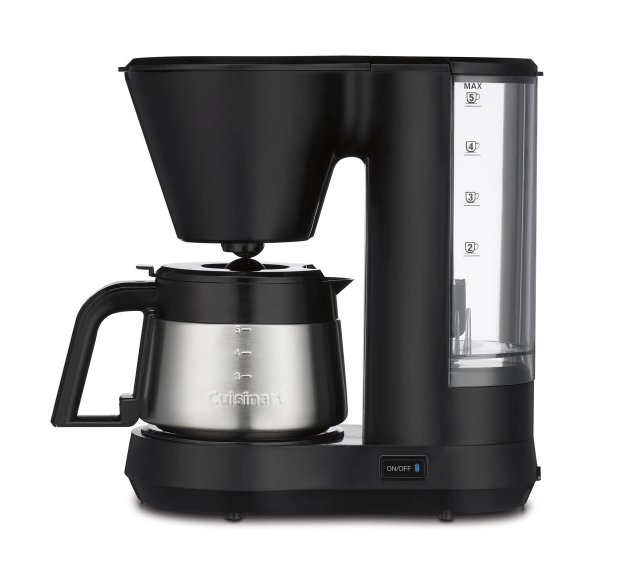 Cuisinart 5-Cup Coffee Maker with Stainless Steel Carafe – The