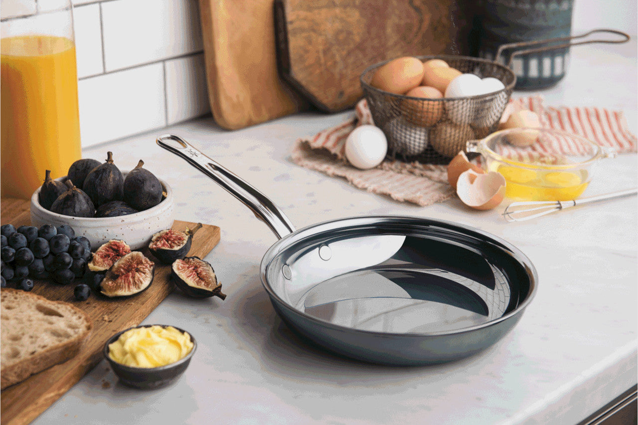 Hestan NanoBond Titanium Stainless Steel Fry Pans – The Cook's