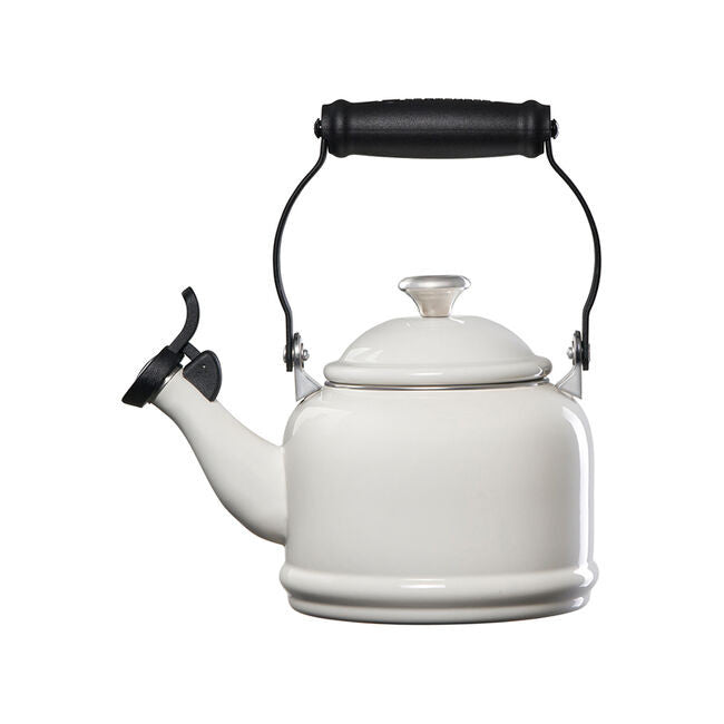 Le Creuset Enamel on Steel 1.25 qt. Demi Tea Kettle - White – The