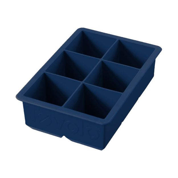 Tovolo King Cube Ice Tray - Deep Indigo
