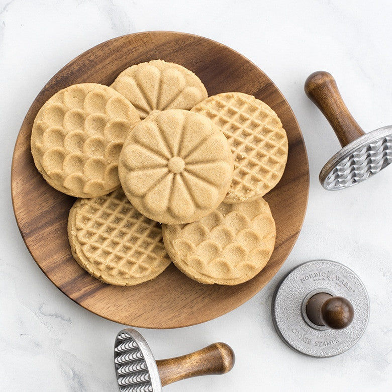 Nordic Ware Heirloom Cookie Stamps - Set of 3