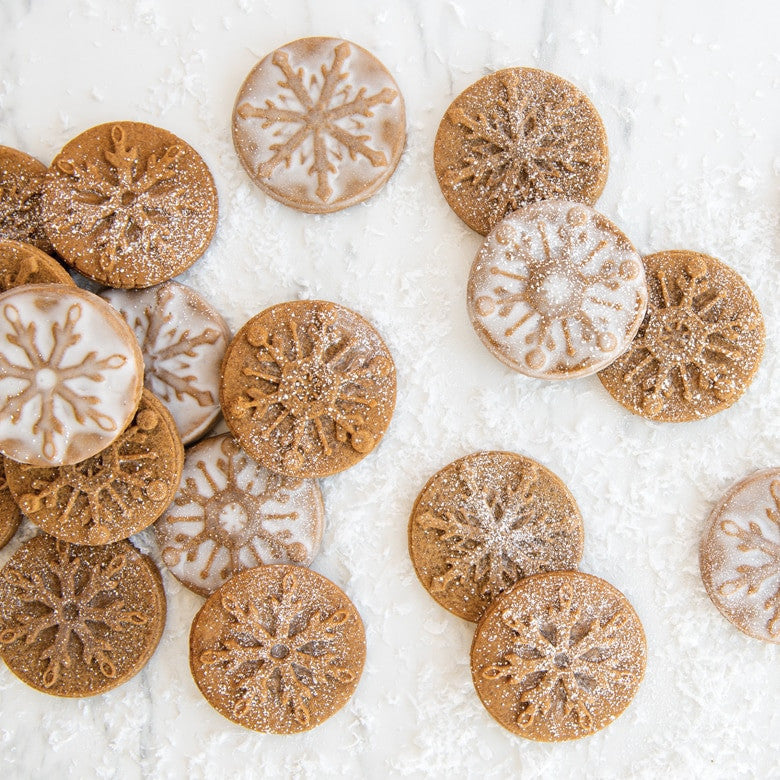 Nordic Ware Snowflake Cookie Stamps - Set of 3