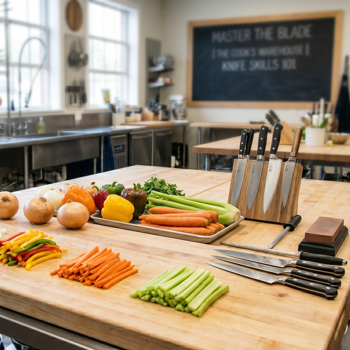 JUL 23 2026 6:30PM: Knife Skills 101 Hands On