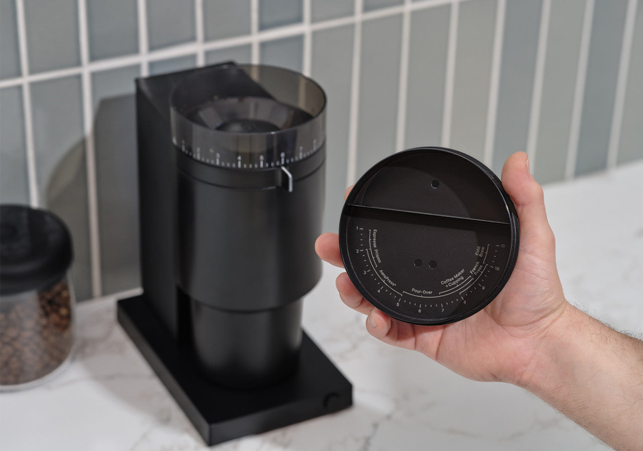 Opus Conical Burr Grinder - Matte Black