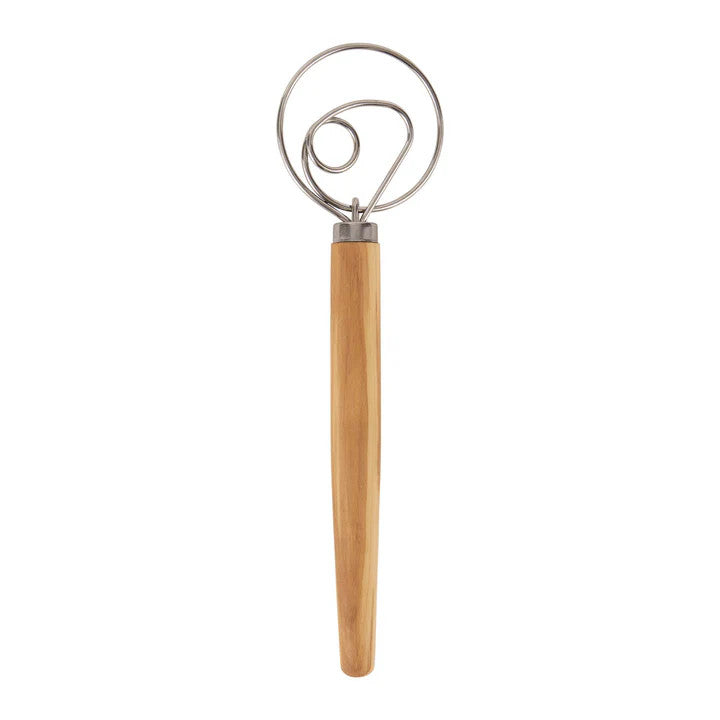 RSVP OliveWood Swedish Dough Whisk