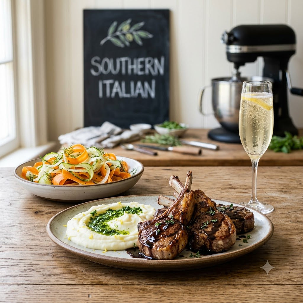 AUG 28 2026 6:30PM: Southern Italian Dinner Party Hands On