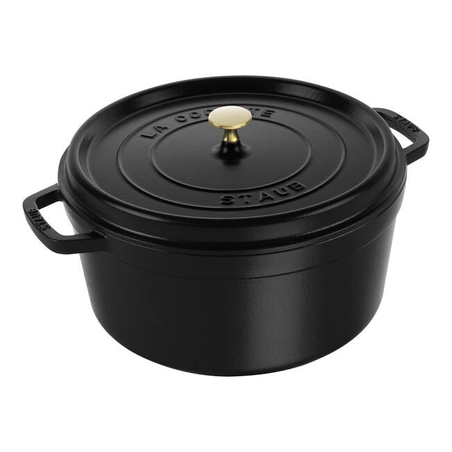 Staub Cast Iron 13.25 qt. Round Cocottes