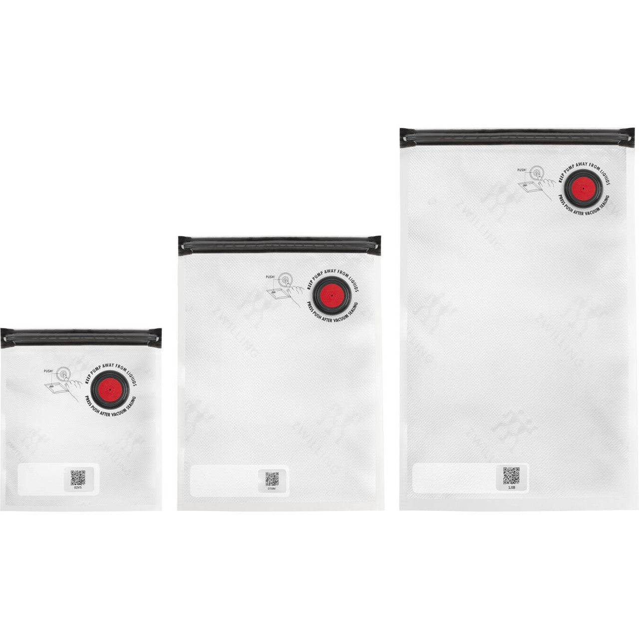 Zwilling Fresh & Save Plastic Vacuum Bags - Multipack