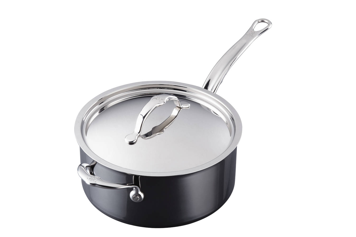 Hestan NanoBond Titanium Stainless Steel Saucepans with Lid