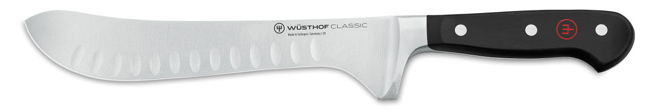 Wusthof Classic 8 inch Hollow Edge Artisan Butcher's Knife