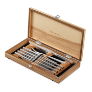 Wusthof Stainless Steel 10 Piece Mignon Steak and Carving Set