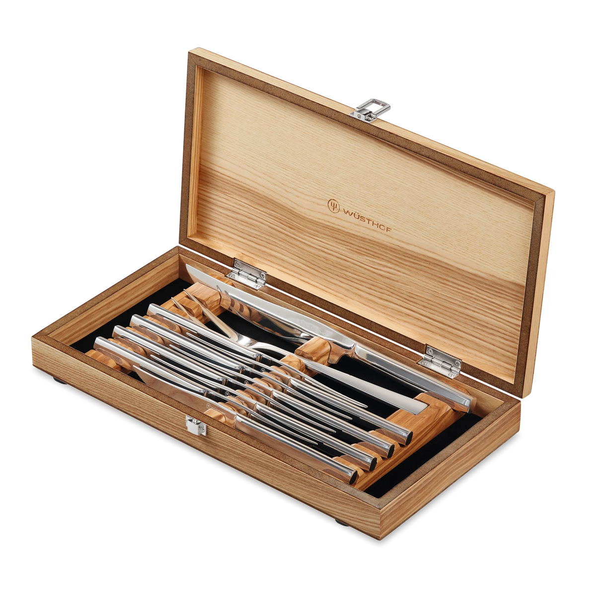 Wusthof Stainless Steel 10 Piece Mignon Steak and Carving Set