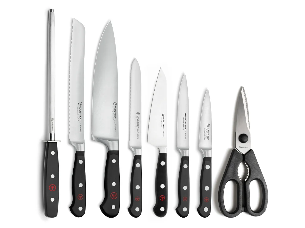 Wusthof Classic 9 Piece Acacia Block Set