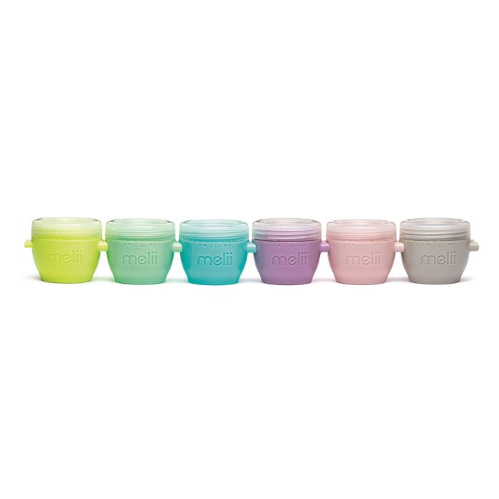 Melii Snap and Go Pods - 2 Ounce, Set of 6