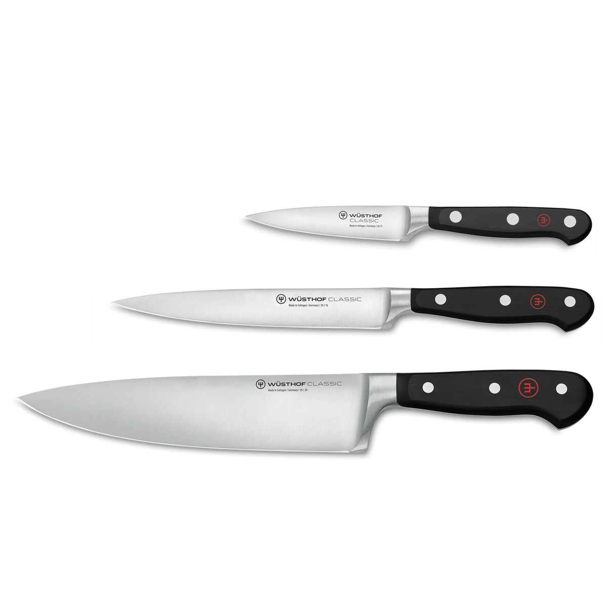 Wusthof Classic 3 Piece Knife Set
