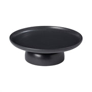 Casafina Pacifica Footed Plate - Seed Grey