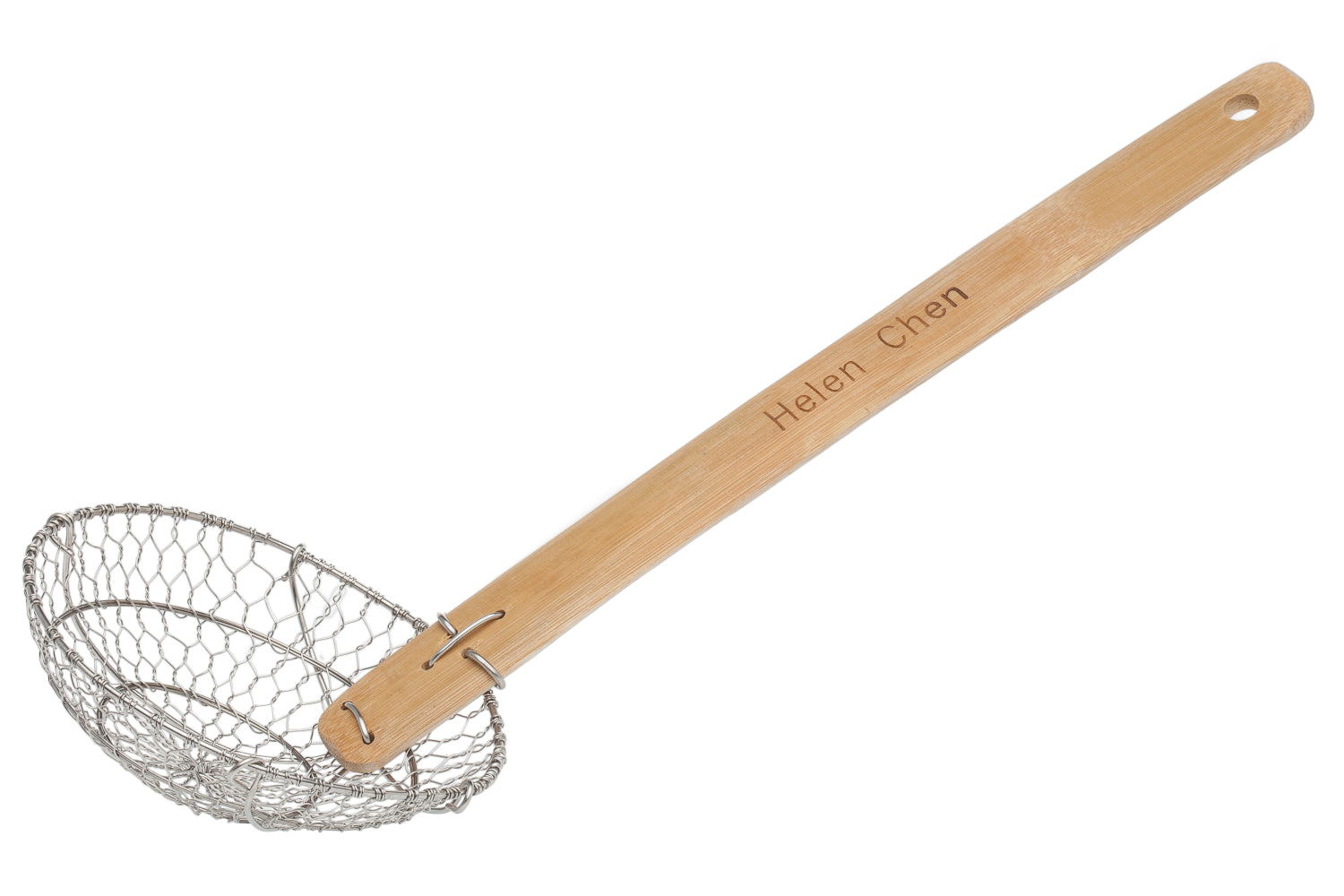 Helen's Asian Kitchen Spider Skimmer with Bamboo Handle
