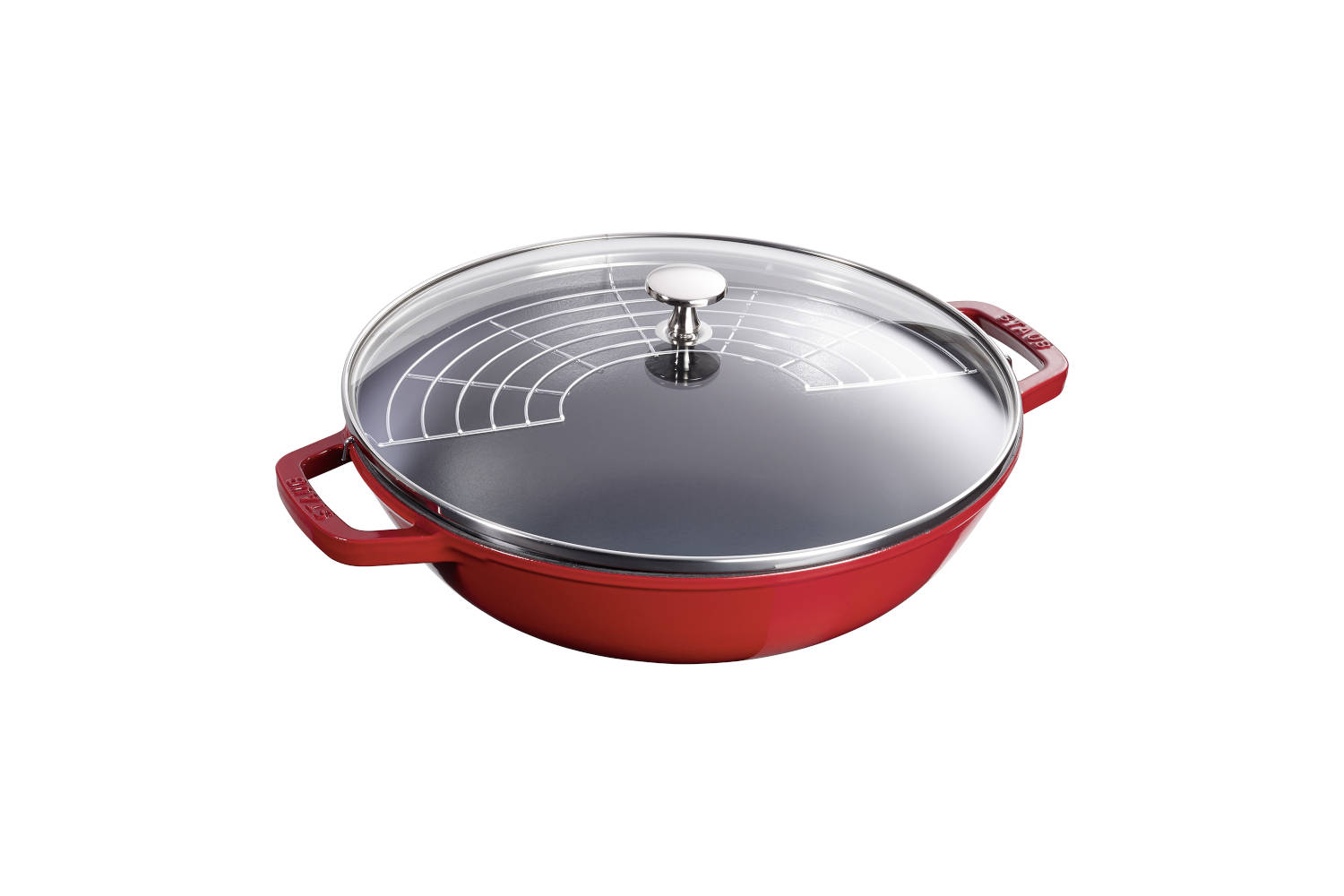 Staub Cast Iron 4.5 qt. Perfect Pans with Glass Lid
