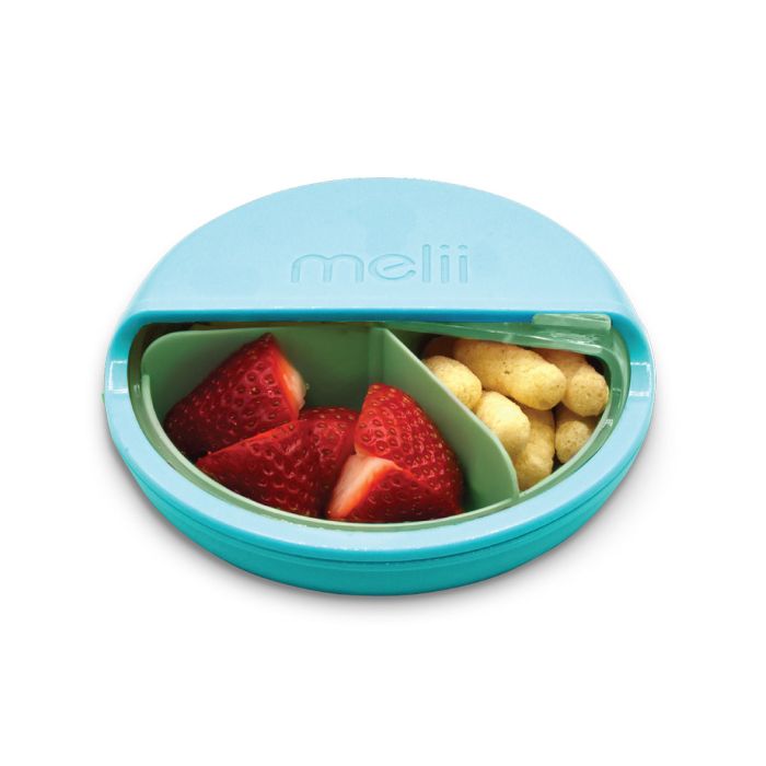 Melii Spin Snack Container - Blue