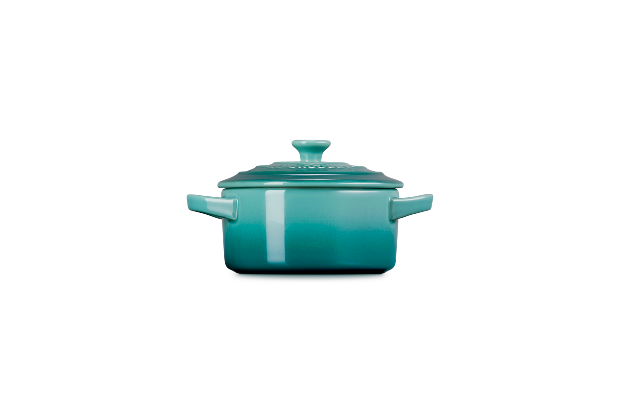 Le Creuset Stoneware Mini Round Cocotte - Riviera