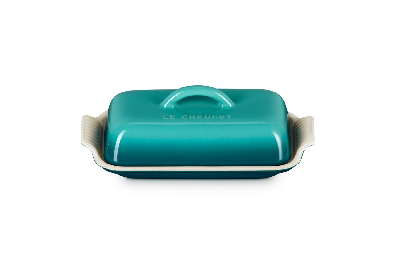 Le Creuset Heritage Butter Dish - Riviera