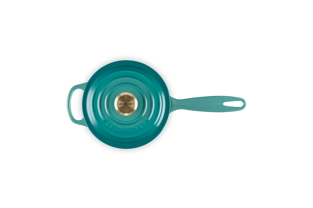 Le Creuset Signature Cast Iron 1.75 qt. Saucepan - Riviera