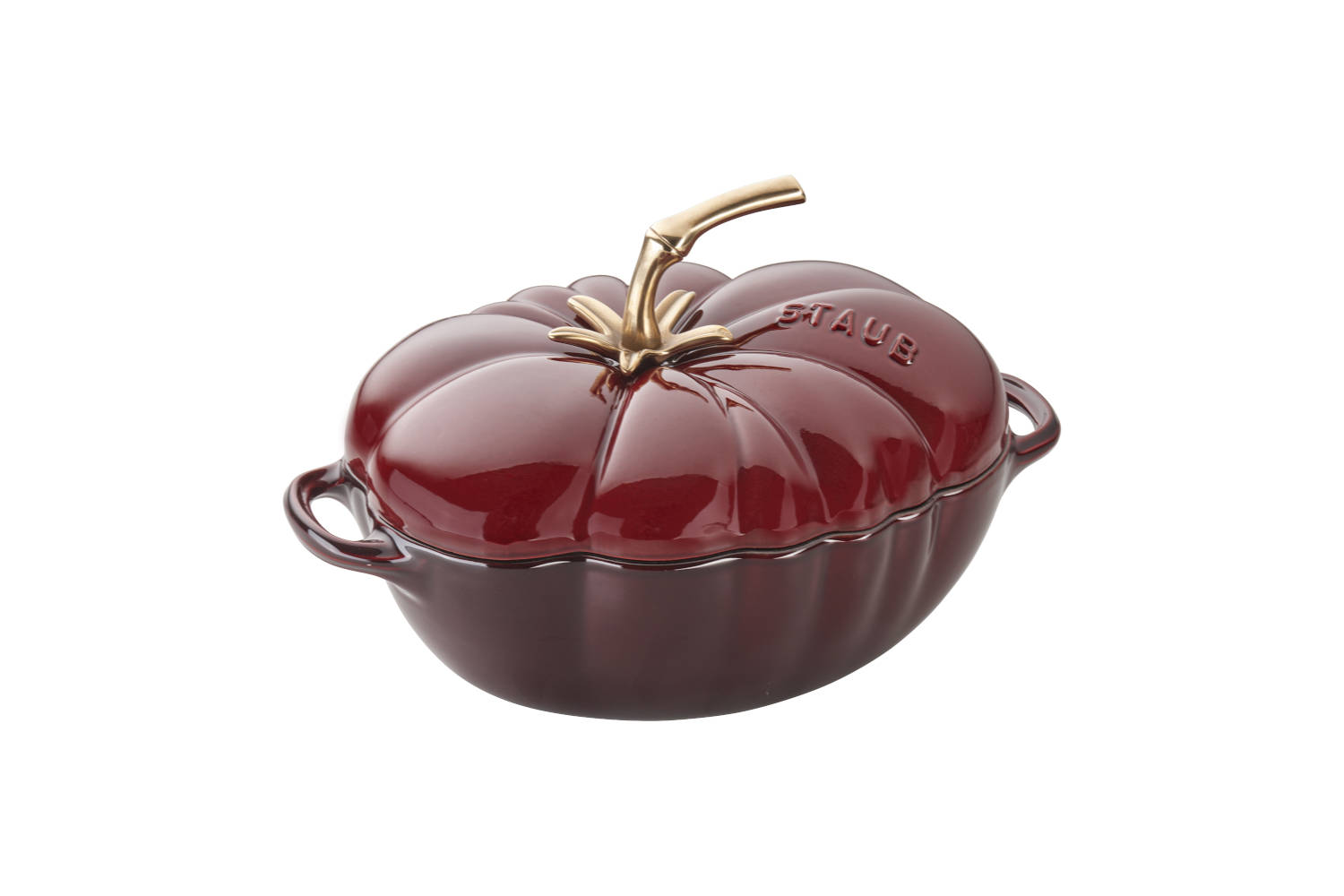 Staub Enameled Cast Iron 3 qt. Tomato Cocottes