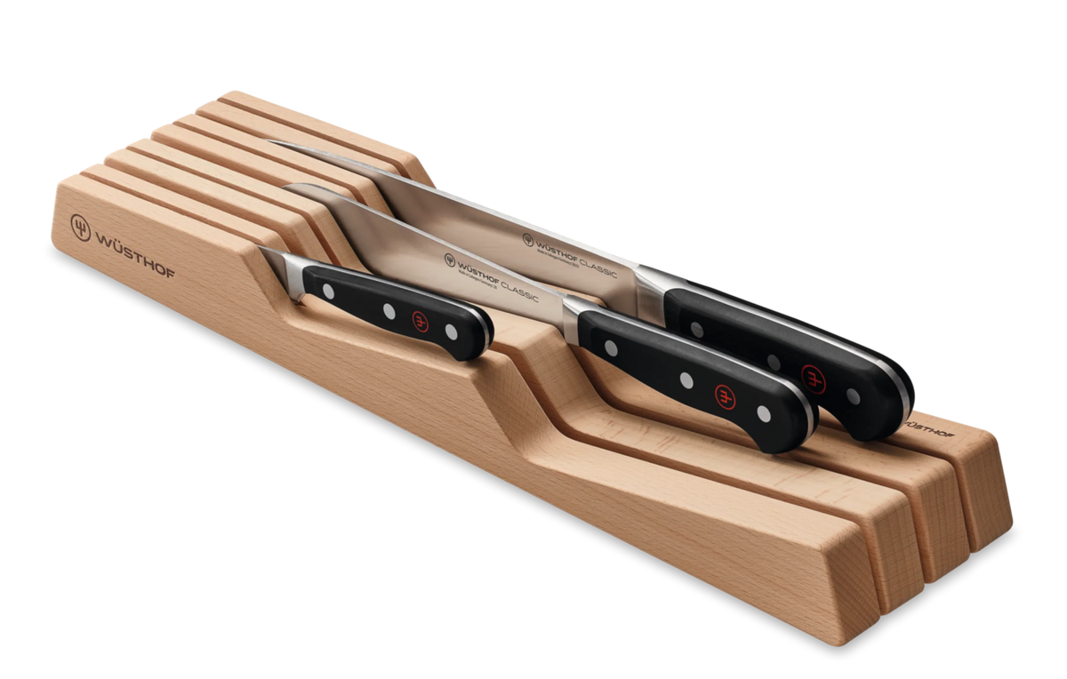 Wusthof 7-Slot Wide In Drawer Knife Storage Tray