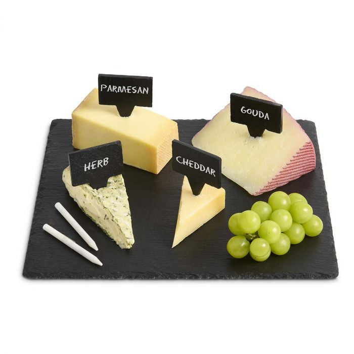 Maison du Fromage Natural Slate Cheese Marker Set