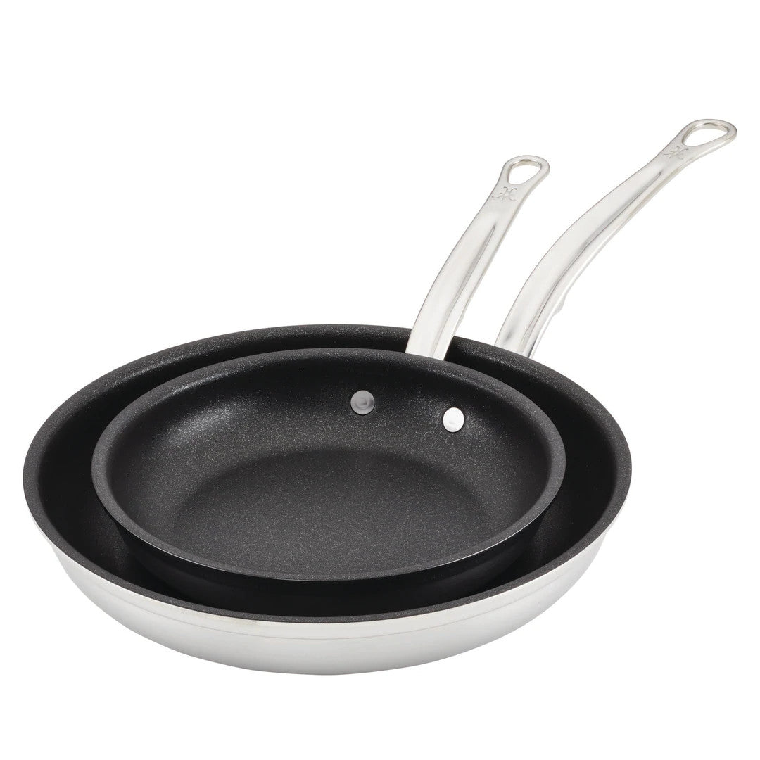 Hestan ProBond Forged Stainless Steel Nonstick 8.5 and 11 inch Fry Pan Set