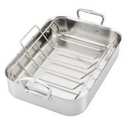 Hestan Provisions Classic Clad 16.5 x 12.5 inch Roaster with Rack