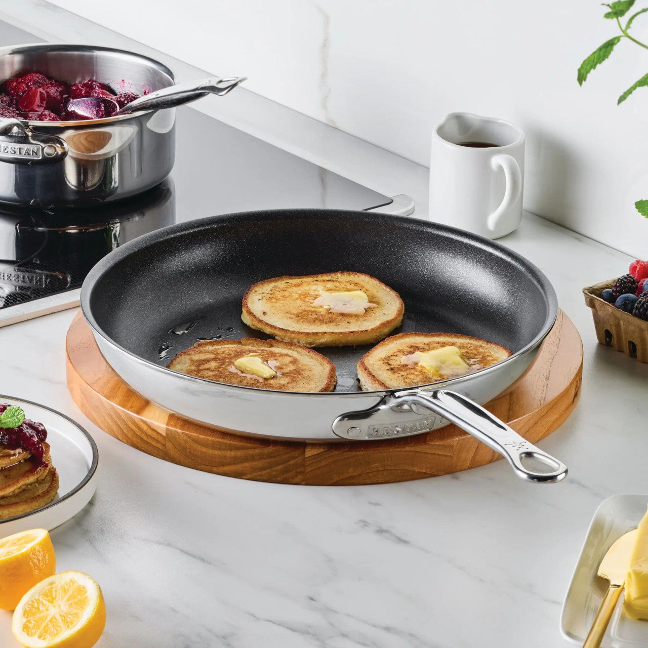 Hestan ProBond Luxe TITUM Nonstick Skillets