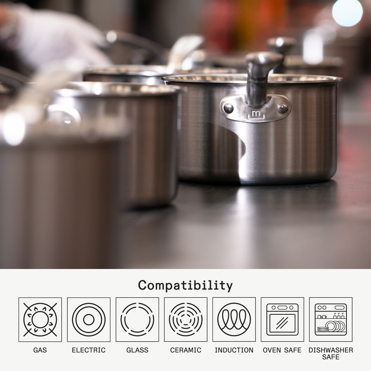 Made In Stainless Clad 10 Piece Cookware Set
