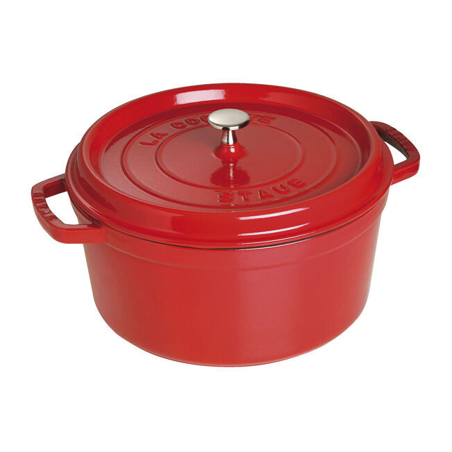 Staub Cast Iron 9 qt. Round Cocottes