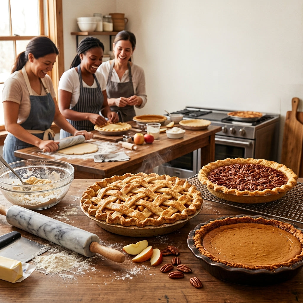 OCT 10 10:30AM: Beginner Pie Crusts for Fall Baking - Hands On