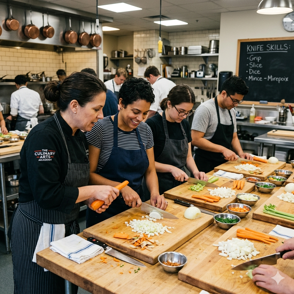 OCT 26 2026 6:30PM: Knife Skills 101 - Hands On