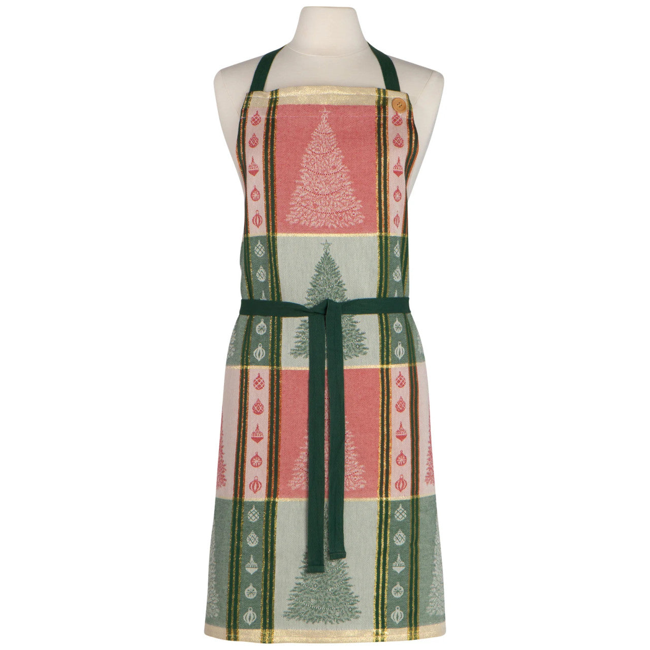 Now Designs Chef Apron - Festive Fir Jacquard Christmas