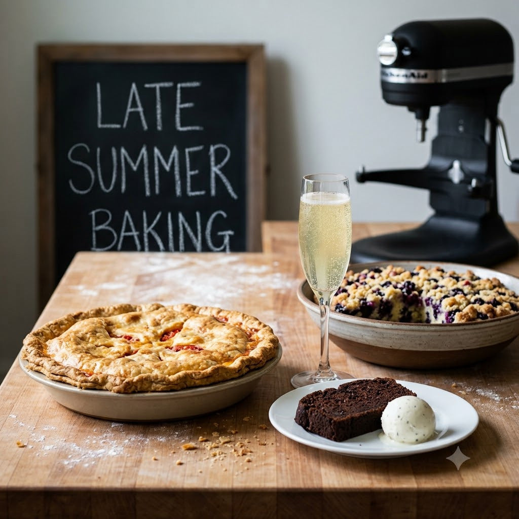 AUG 16 2026 4:00 PM: Late Summer Baking - Hands On
