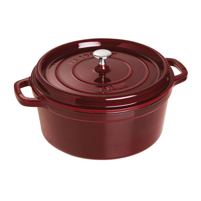 Staub Cast Iron 7 qt. Round Cocottes