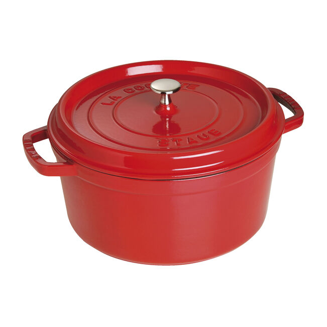 Staub Cast Iron 9 qt. Round Cocottes