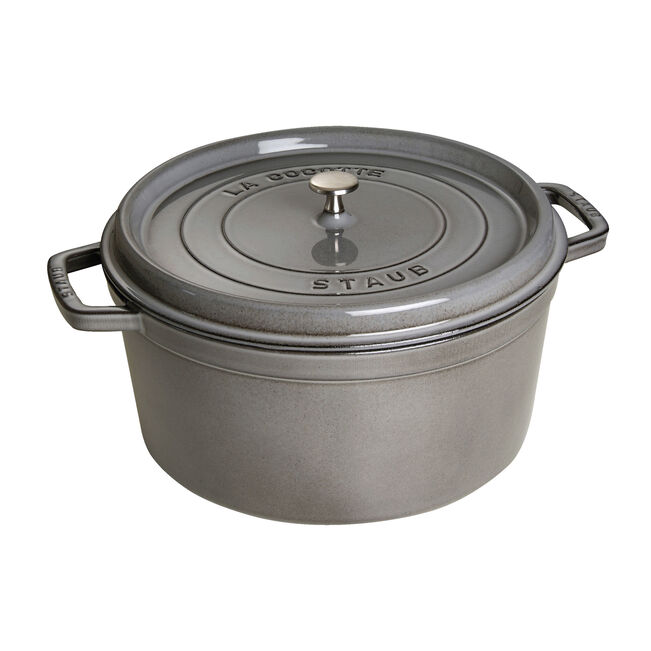 Staub Cast Iron 9 qt. Round Cocottes