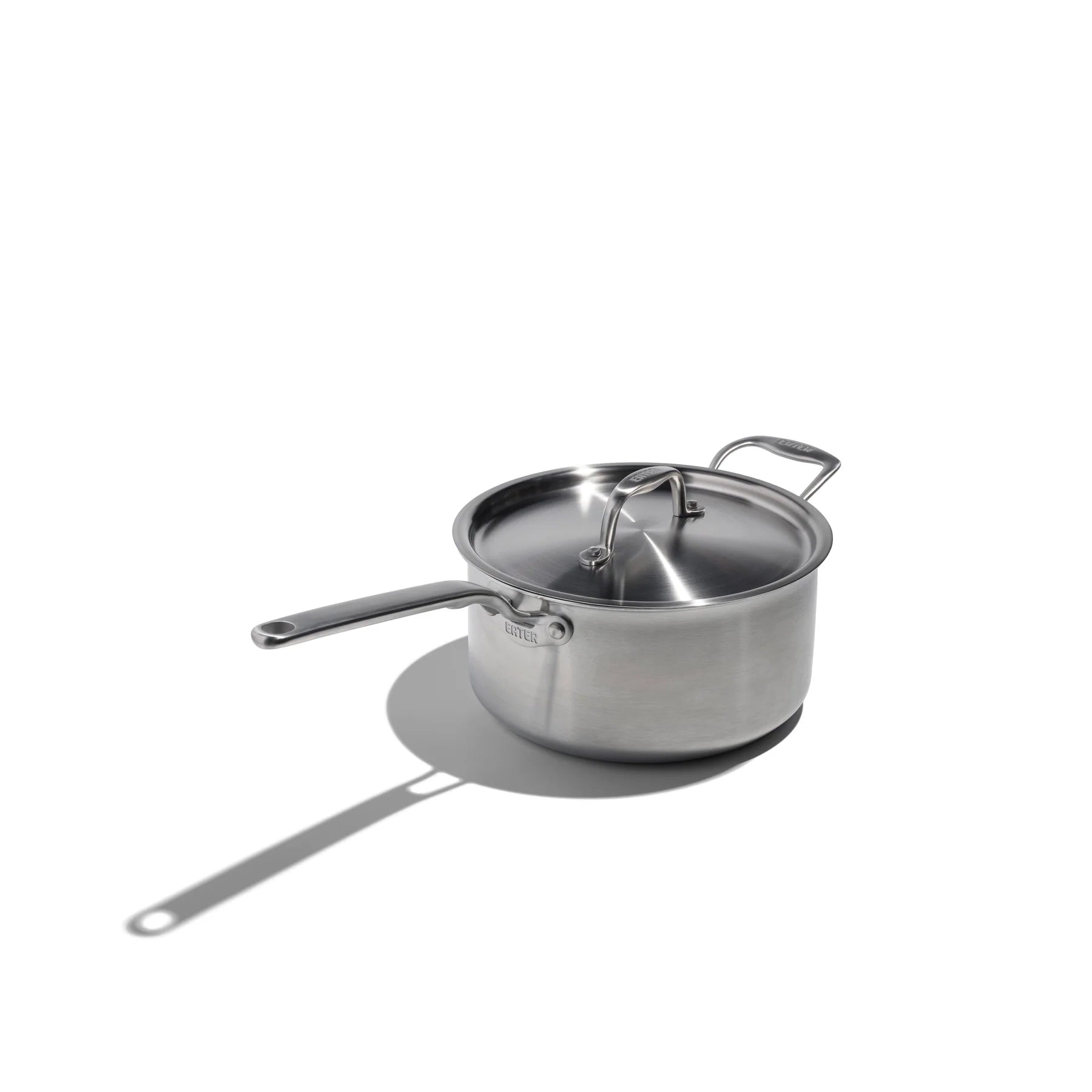 EATER + Heritage Steel Stainless Steel Saucepans with Lids