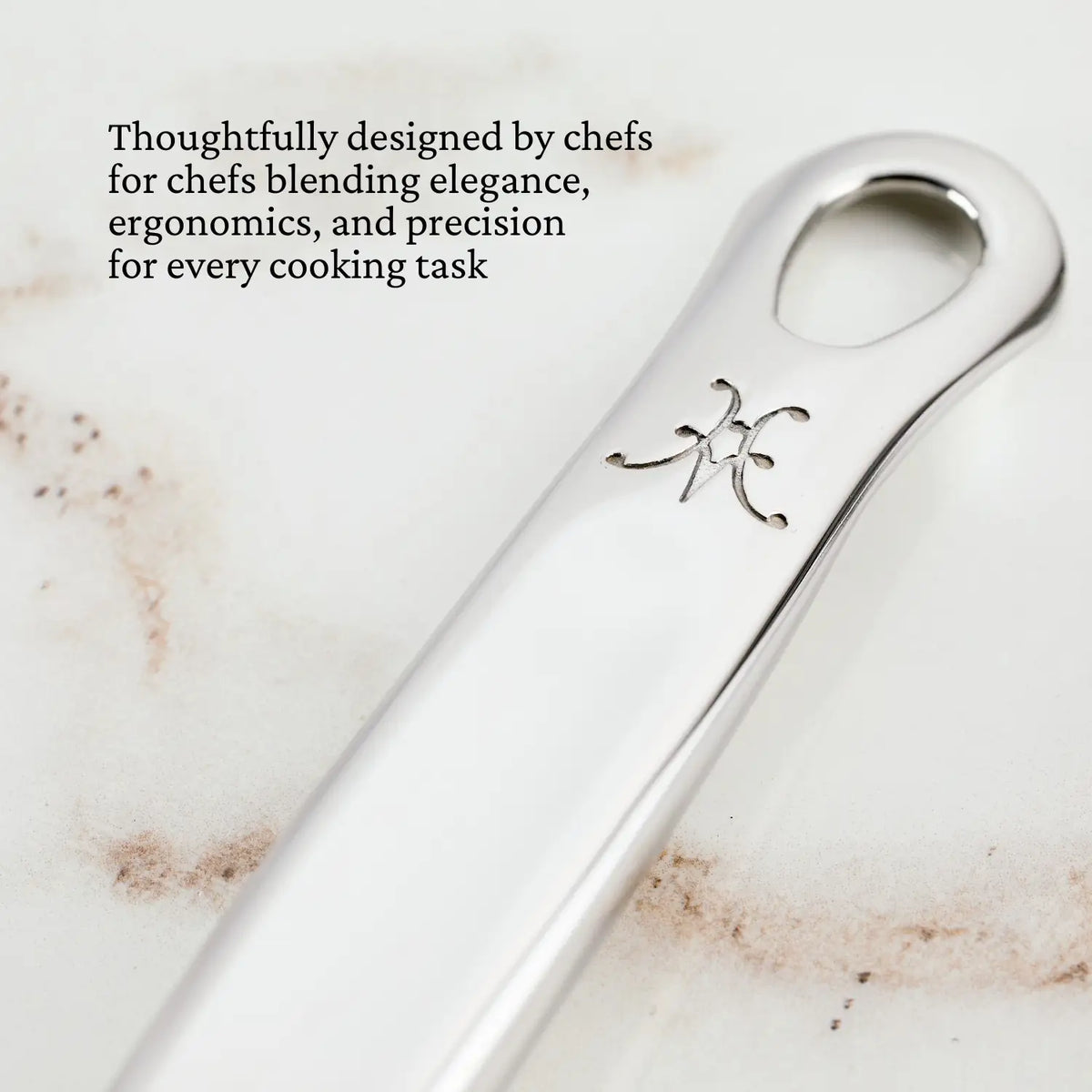 Hestan Provisions Stainless Steel Slotted Turner - 13”