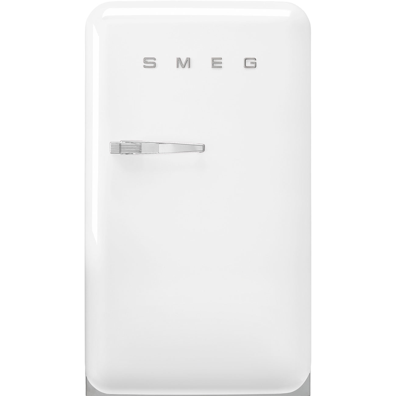 SMEG 50's Retro Style FAB10 Mini Fridge with Internal Freezer Compartment - White