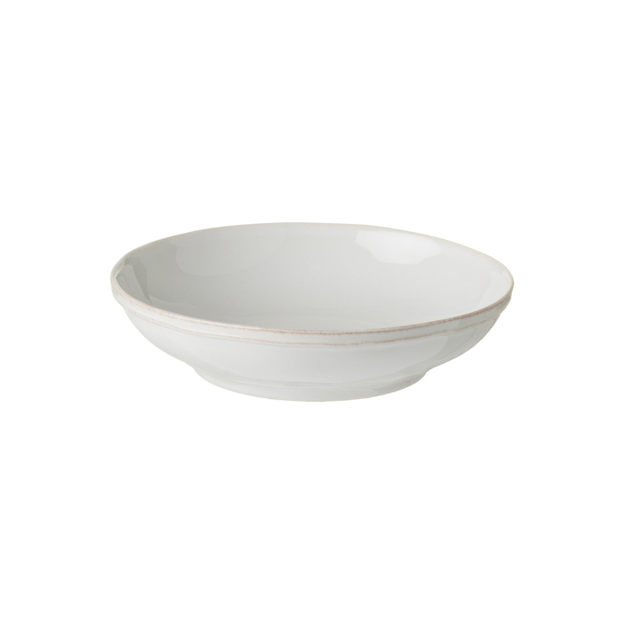 Casafina Fontana 18 Piece Dinnerware Set with Pasta Bowl - White