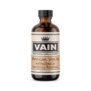 Vain Vanilla Extract: Mexican Vanilla in Kentucky Bourbon - 3.75 Ounce Bottle