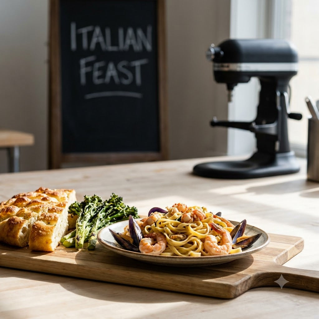 AUG 31 2026 6:30PM: Market to Table: Southern Italian Seasonal Cooking Hands On