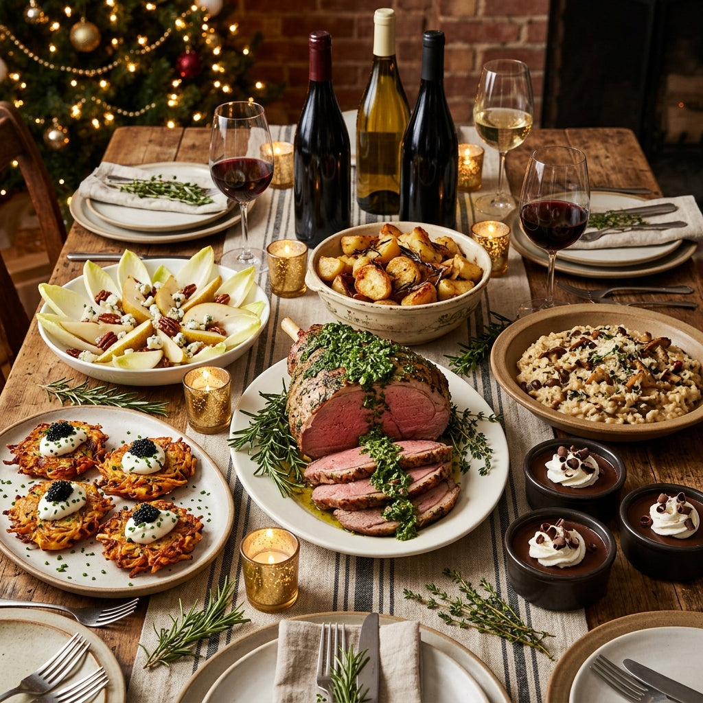 DEC 12 2026 6:00PM: Holiday Plates and Pairings with 3 Parks Wine Shop - Demonstration