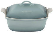 Le Creuset 4.5 qt. Deep Covered Rectangular Baker - Sea Salt